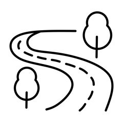 Nabij snelweg